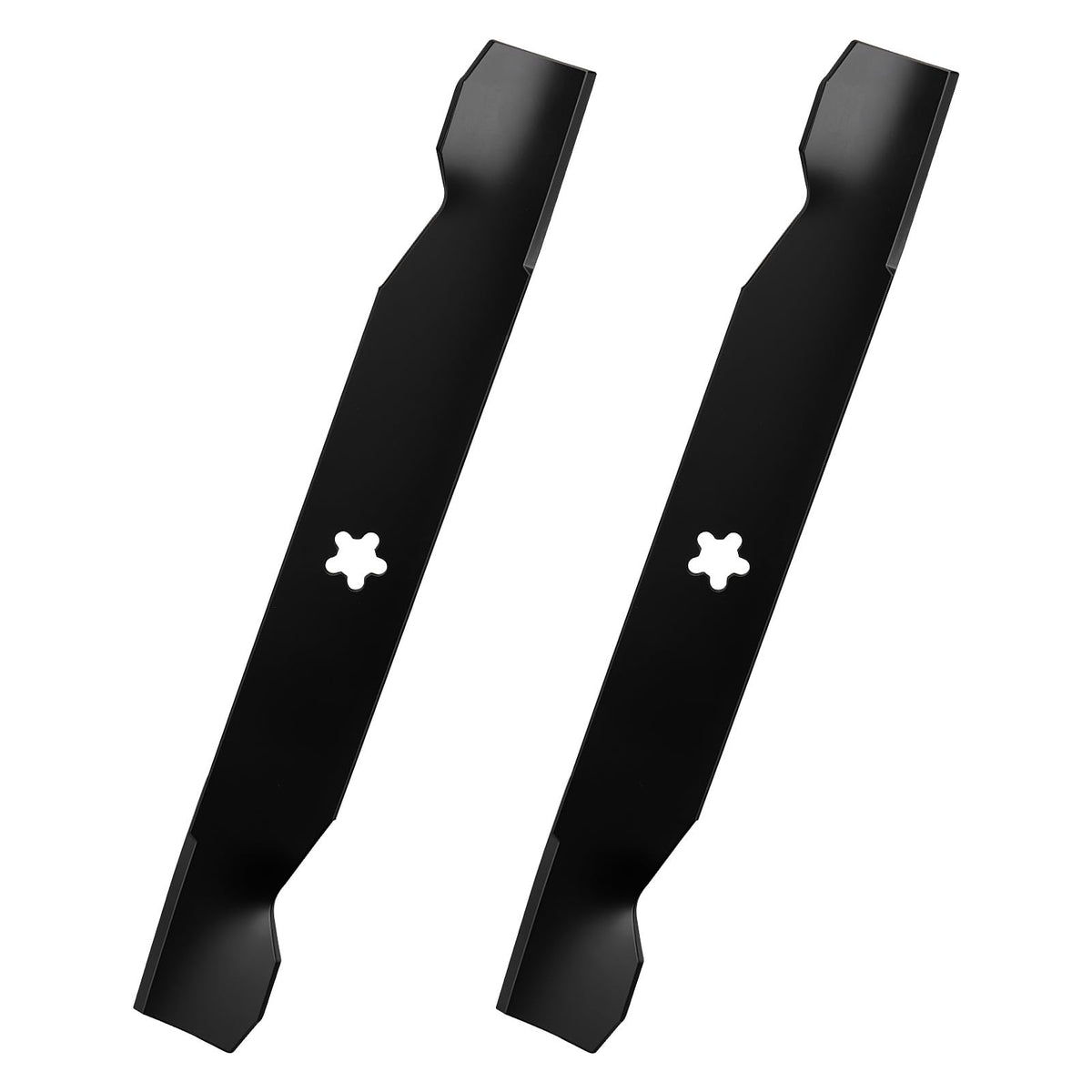 Aeagle 138971 5-point star blade, 2-pack, for 42-inch mower decks.