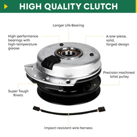Aeagle 717-04174 clutch installed on Cub Cadet LT1046 for reliable performance.