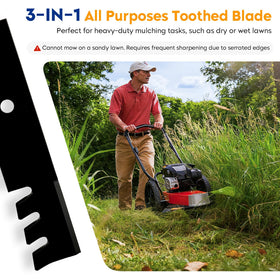 Aeagle 795757 mulching blades for Hustler 48-inch decks enable smooth mowing