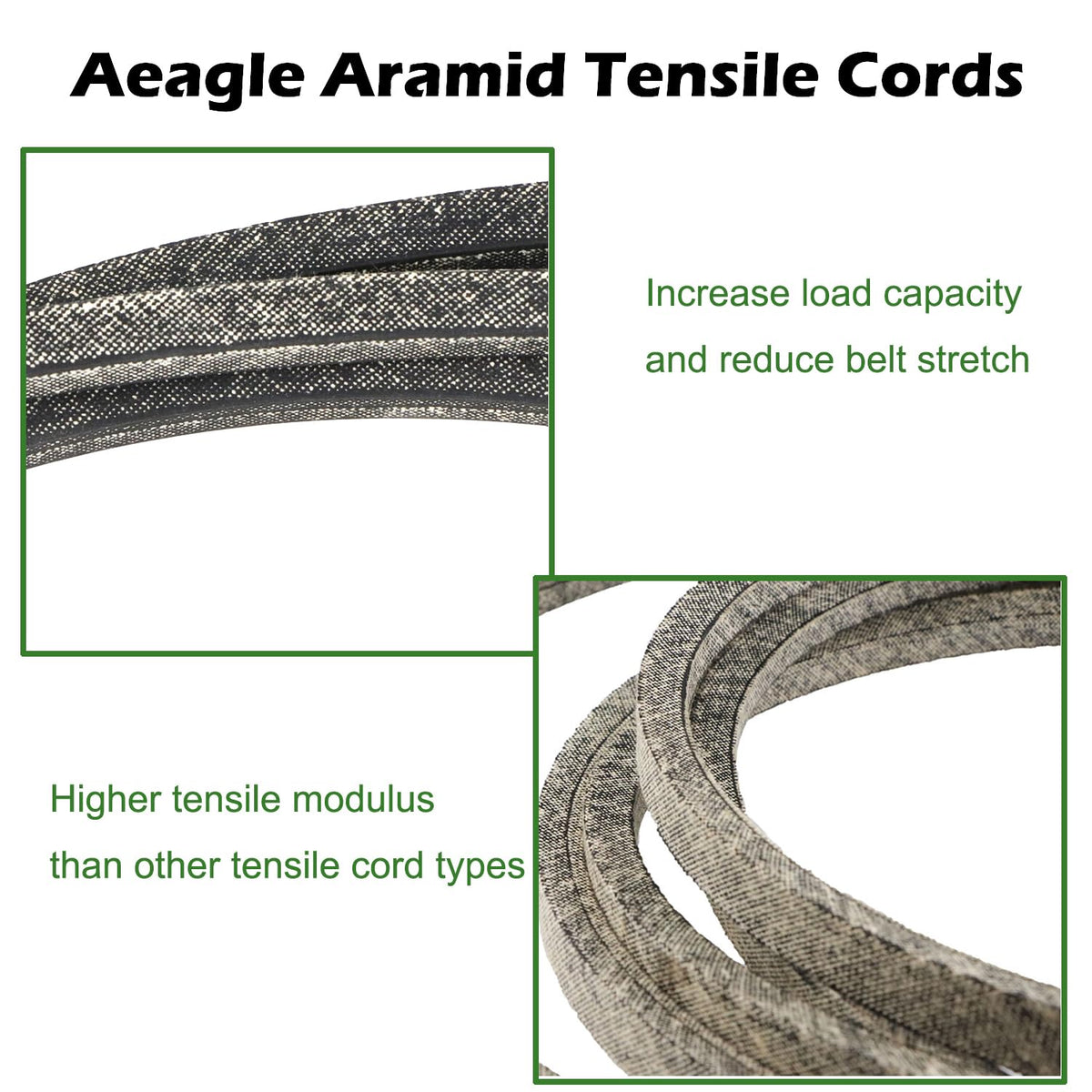 Aeagle 954-04060C belt on a mower pulley for smooth operation