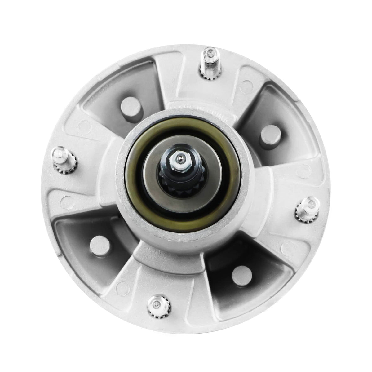 Aeagle AM144377 spindle cross-section highlighting bearings and mounting points.