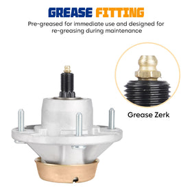 Aeagle AM144377 spindle installation hub showing mounting area.