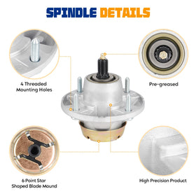 Aeagle AM144377 spindle packaging prepared for replacement kits.