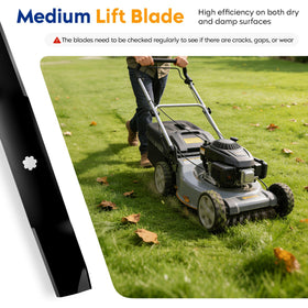 Aeagle durable steel blade delivers reliable performance on 54-inch decks.