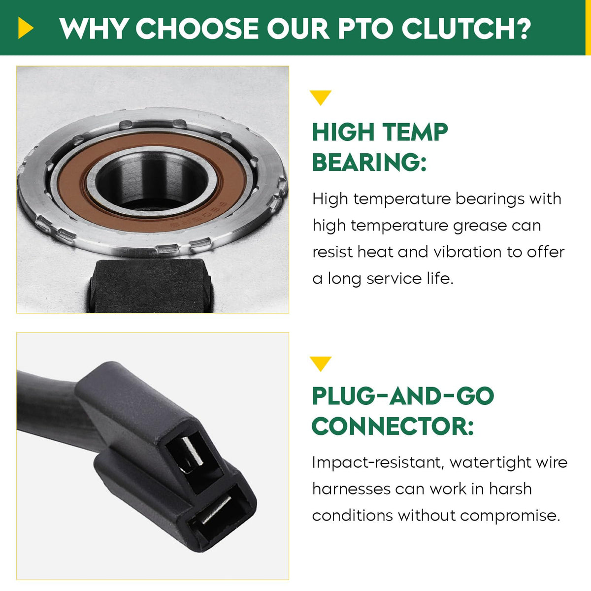 Aeagle GY20878 PTO clutch interior view for inspection checks
