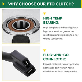 Aeagle GY20878 PTO clutch interior view for inspection checks