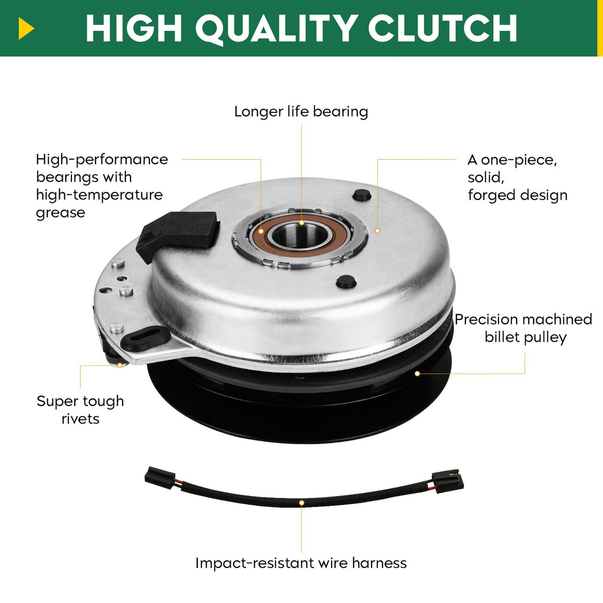 Aeagle GY20878 PTO clutch side install view highlights replacement ease