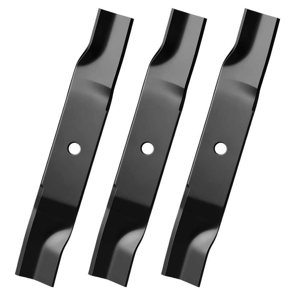 Aeagle high lift blade on Cub Cadet 54-inch deck for cleaner cuts.