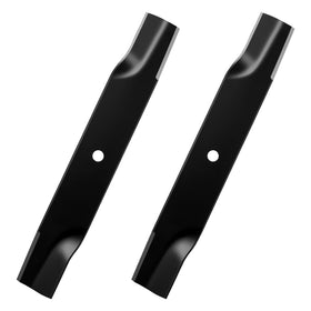 Aeagle high lift blade on John Deere 38-inch deck delivering clean, even cuts.