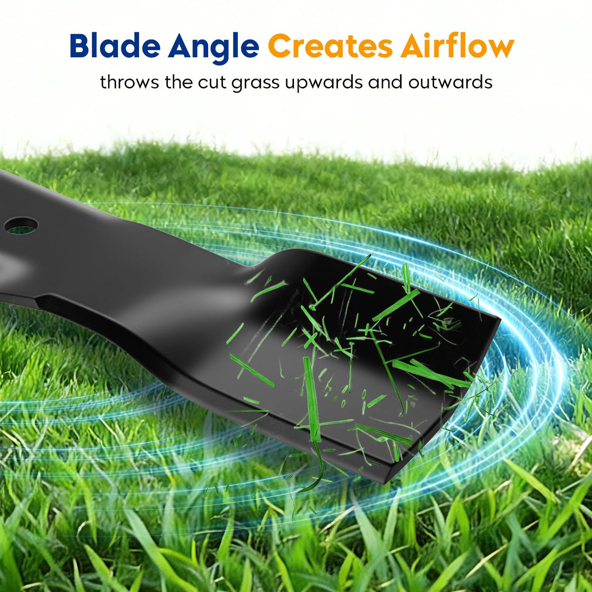 Aeagle Sabre blades for Sabre 1948HV/2148HV on large decks deliver robust performance.
