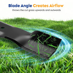 Aeagle Sabre blades for Sabre 1948HV/2148HV on large decks deliver robust performance.