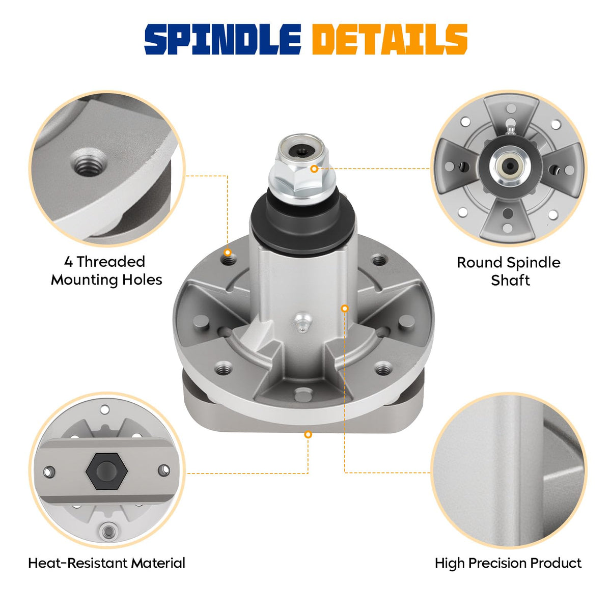 Aeagle L120 spindle for 48" deck replacement