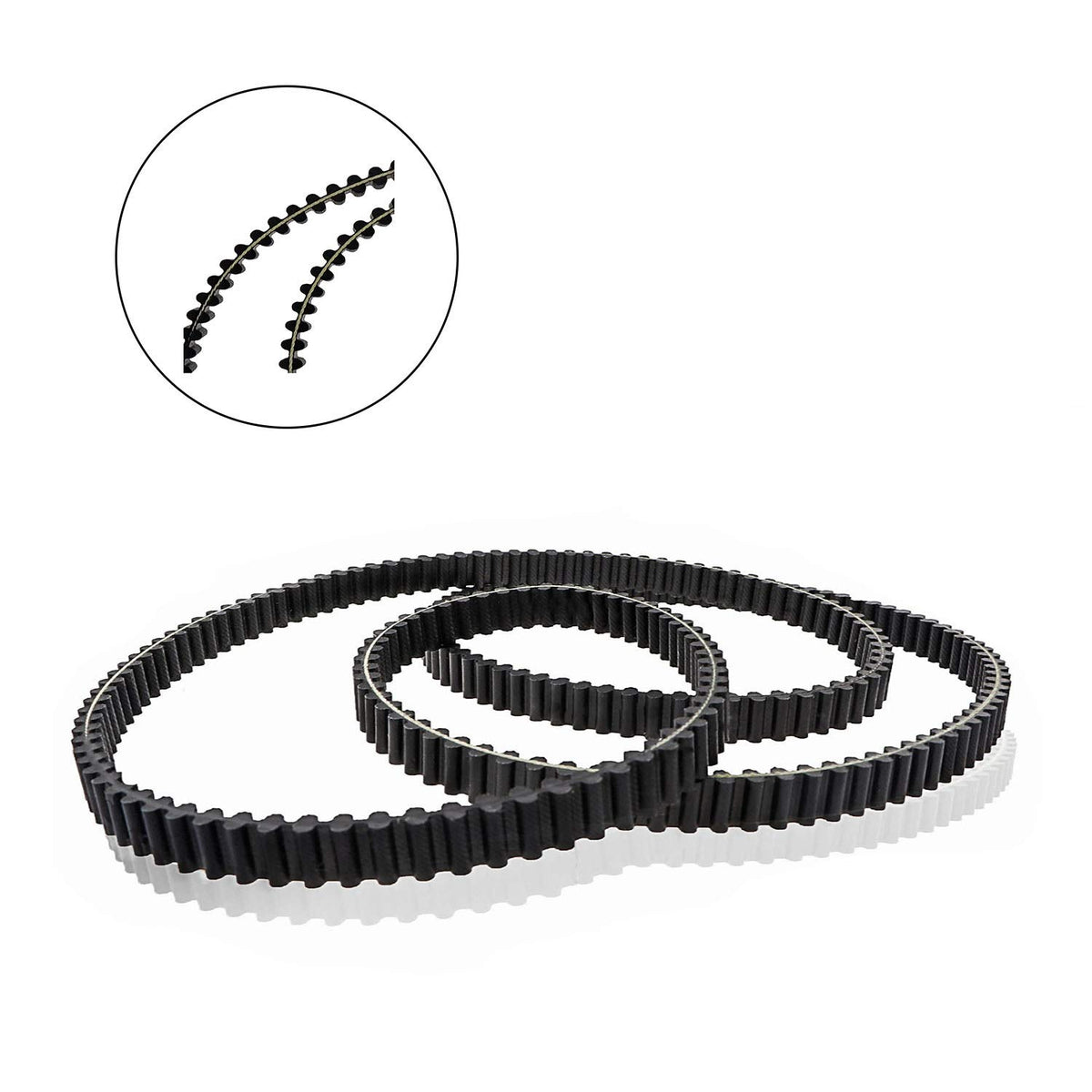Aeagle M127926 timing belt side view for LT133/ LT155, reliable replacement