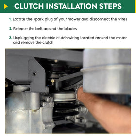Aeagle PTO clutch for Columbia 42 RZT-42 supports enduring clutch reliability