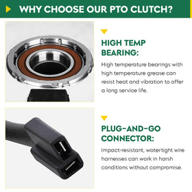Aeagle PTO clutch for Troy-Bilt Colt XP installs easily for steady operation