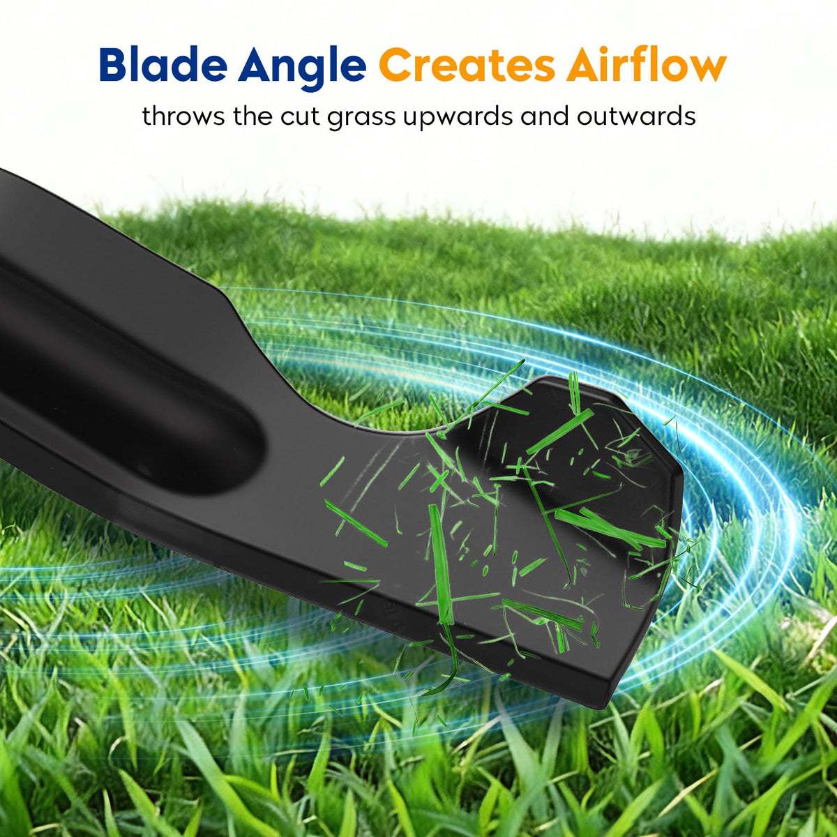 Aeagle blade for Troy-Bilt Mustang 50-inch deck ready for use