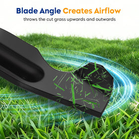 Aeagle blade for Troy-Bilt Mustang 50-inch deck ready for use
