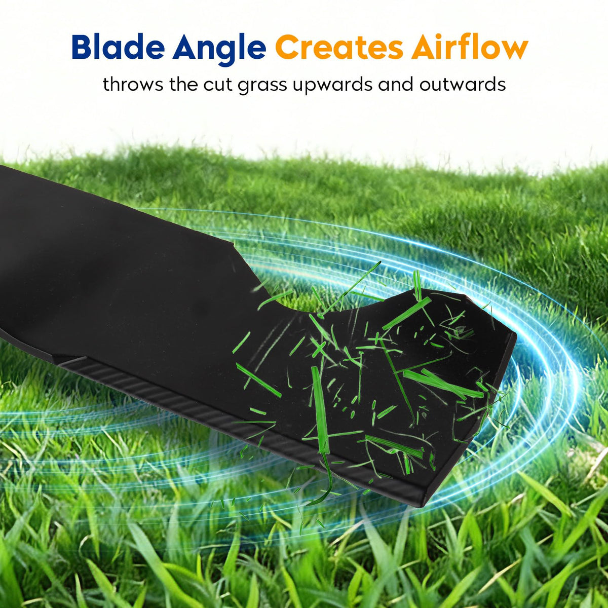 Aeagle z254f-compatible blade for Husqvarna 54-inch decks, balanced performance.