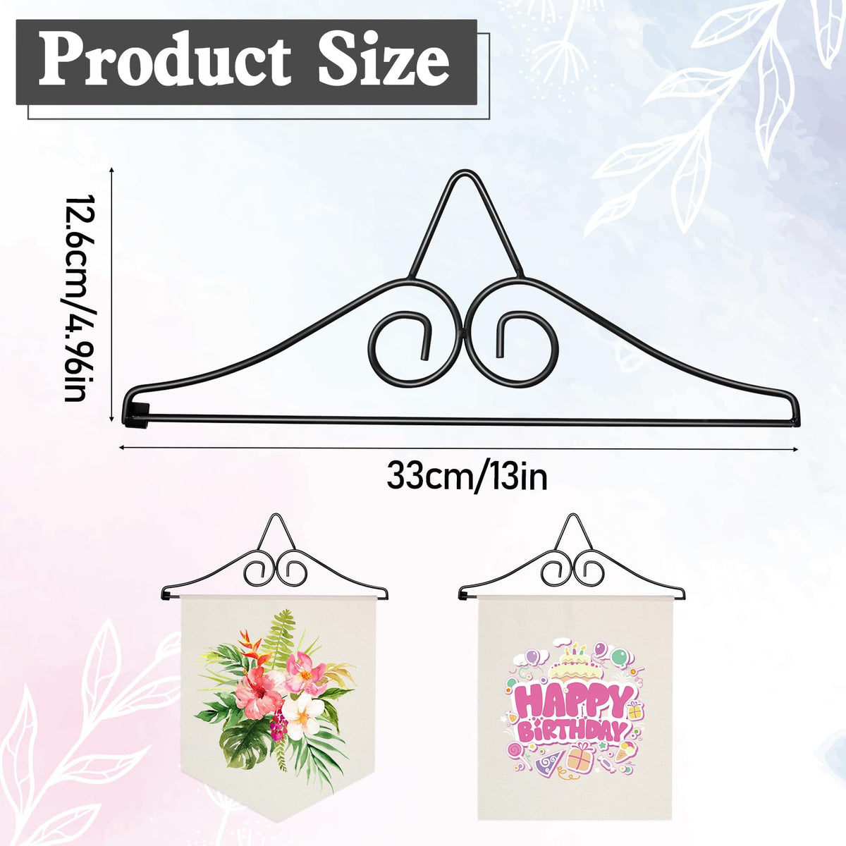 Aeaocvo garden flag holder assembled stand for quick setup indoors or outdoors