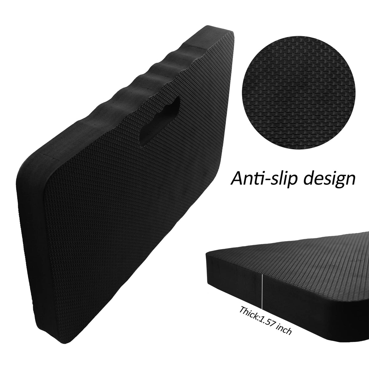 AebDerp kneeling pad close-up reveals soft foam texture for comfort