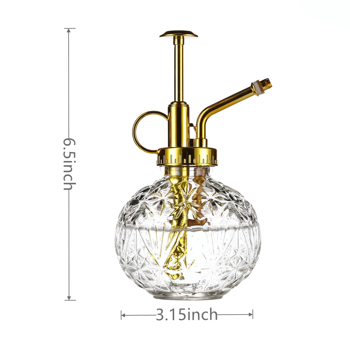 Aebor 7oz glass spray bottle designed for small plants and balcony pots.