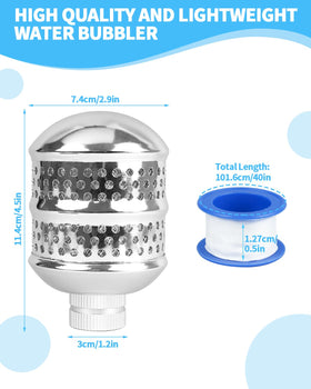 Aecsze Bubbler Sprinkler Head assembly with 3/4-inch thread for versatile irrigation