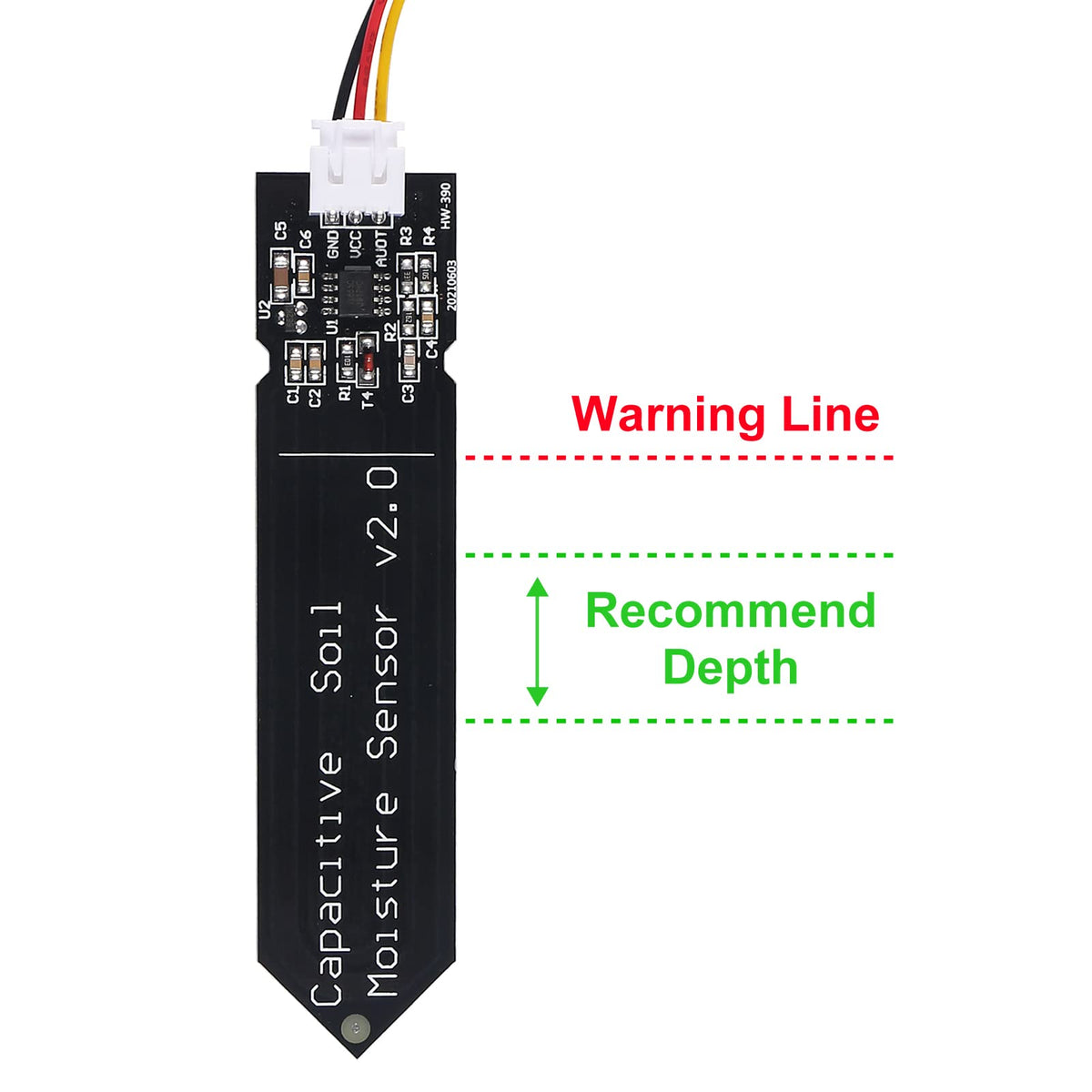 AEDIKO 2m vinyl tubing for flexible irrigation routing.