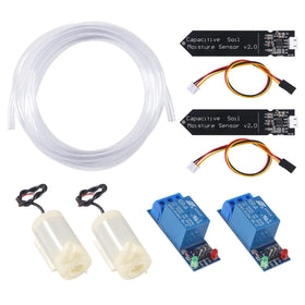 AEDIKO automatic irrigation kit with pump and sensor for hands-off watering.