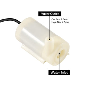 AEDIKO mini submersible water pump for small irrigation setups.