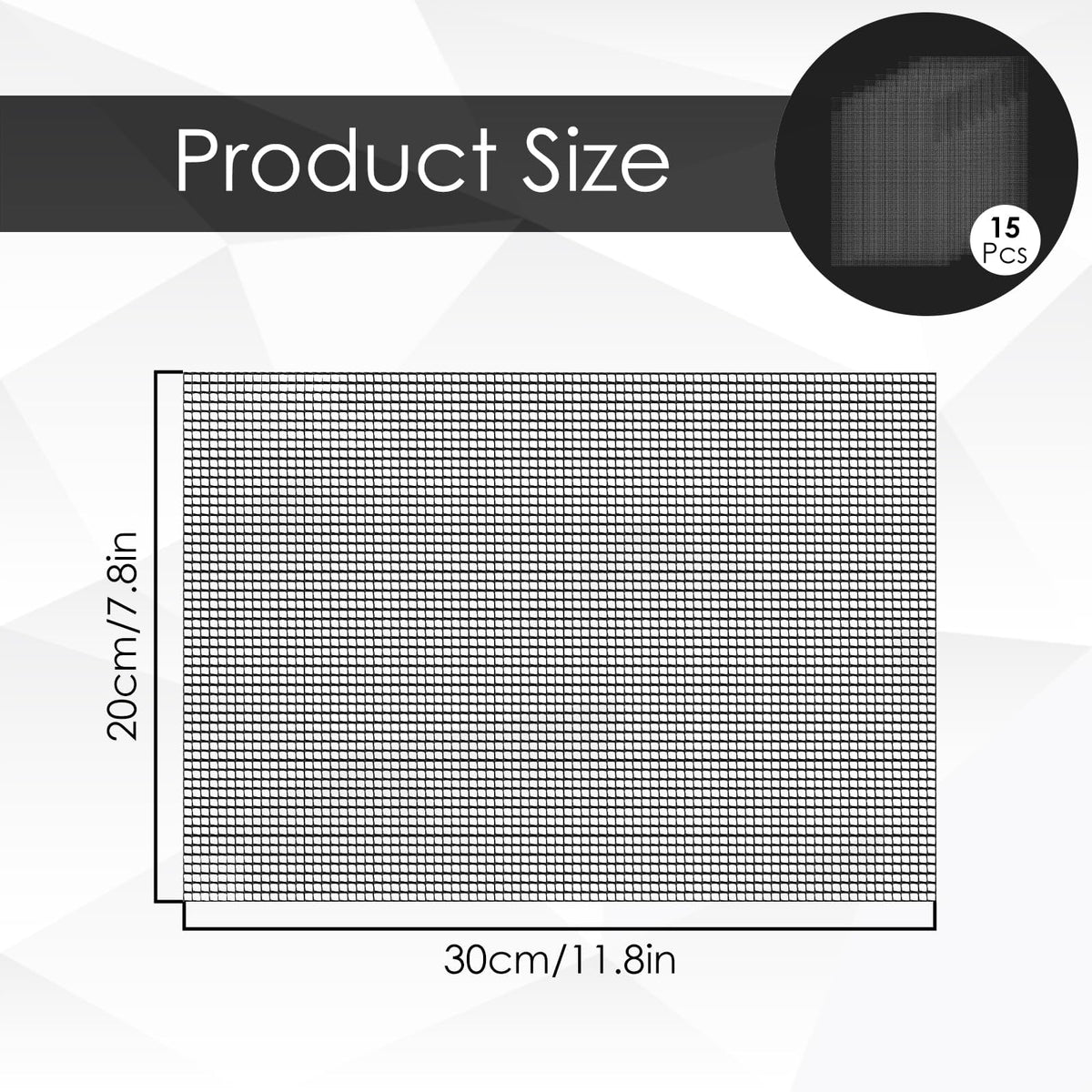 AEDOVE reusable pot drainage screen for ceramic and plastic pots