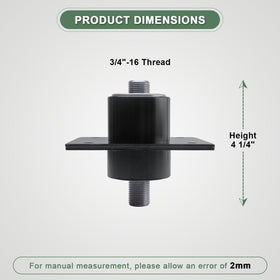 AEFHKM spindle housing with durable anti-corrosion coating protects against moisture and debris.