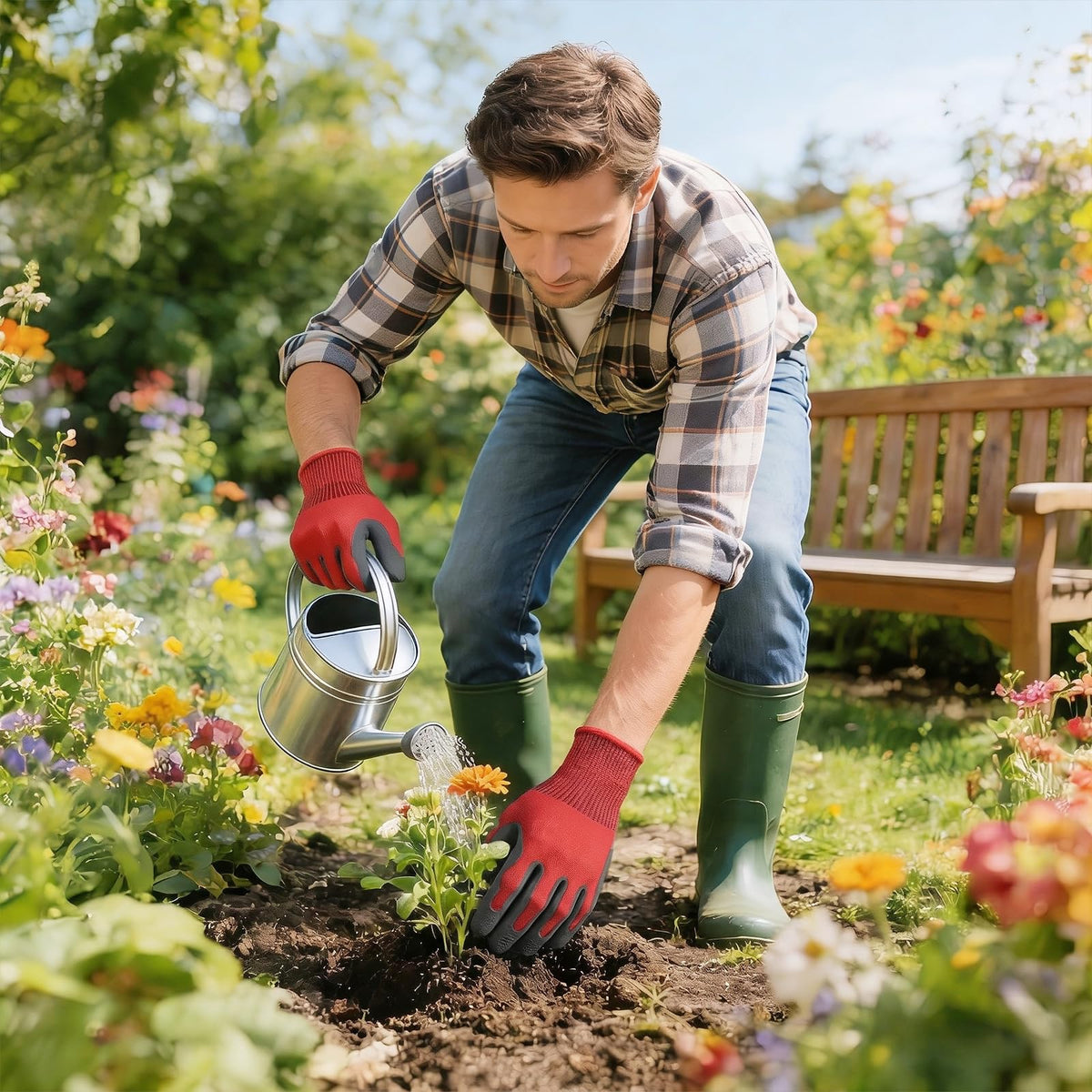 Aegend Gardening Gloves durable, seasons-ready design supports long-term use.