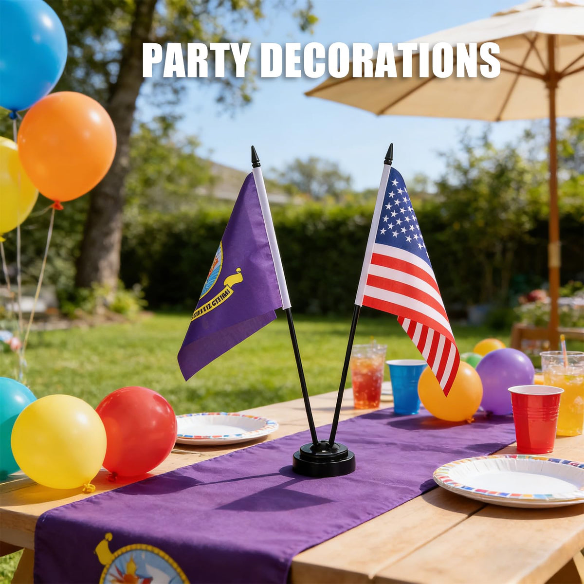 AEHKD polyester flags resist fading for lasting indoor patriotism