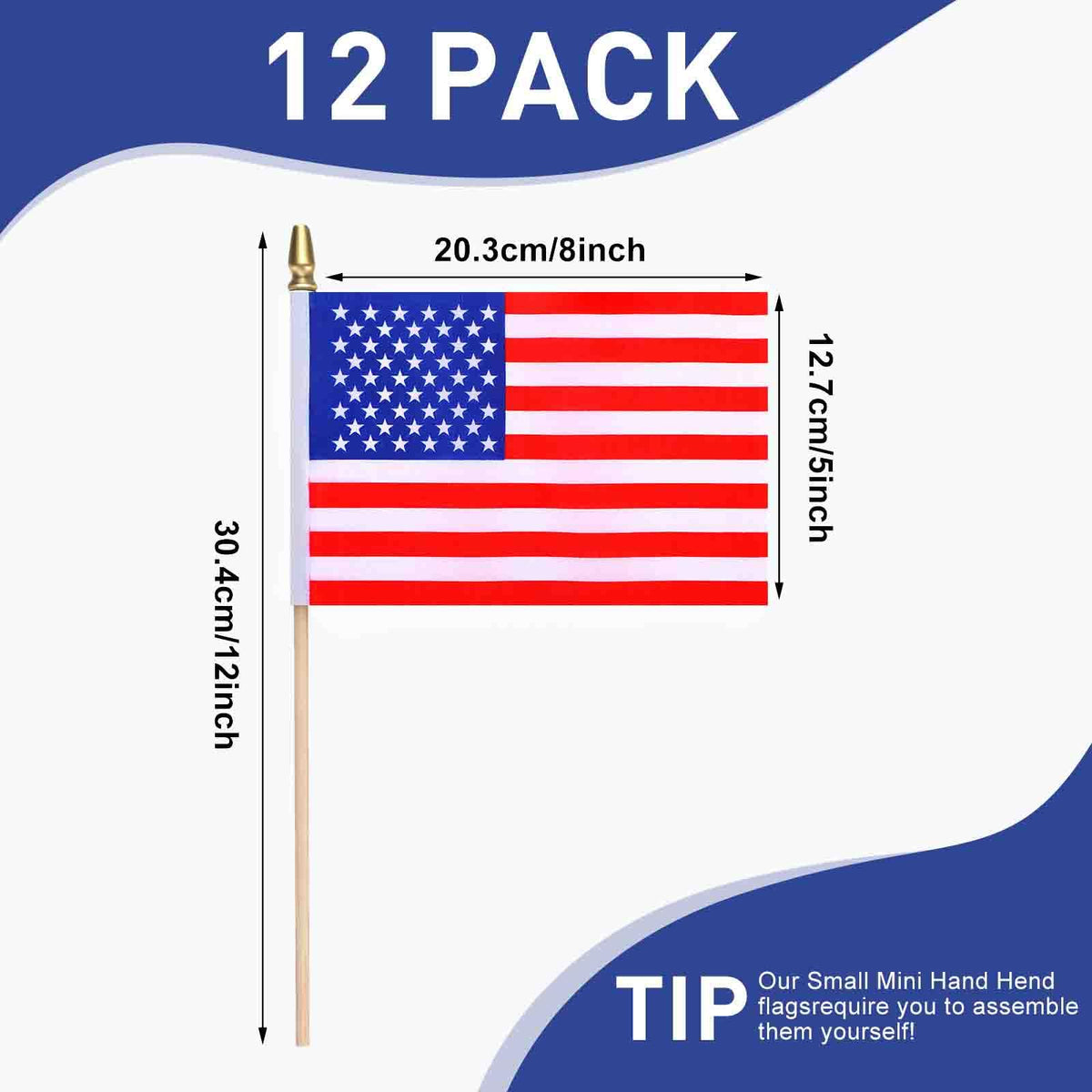 AEHKD polyester flag with double-sided print for indoor and outdoor use