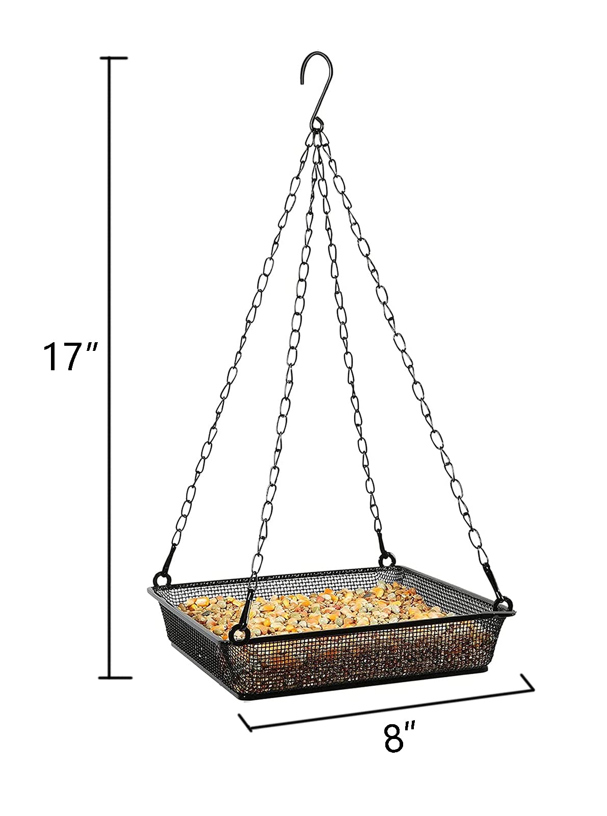 Aelean mesh seed holder detail with rust-free mesh.