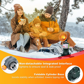 AeriePrecium storage case protects the heater during transport.