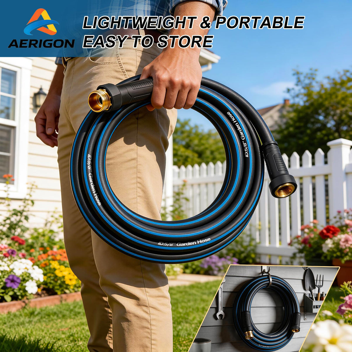 AERIGON easy-roll design simplifies storage after use.