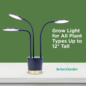 AeroGarden Trio Grow Light supports app control for scheduling and remote lighting