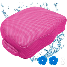 AEROiVi hot tub booster seat close-up foam for comfortable support during spa sessions.