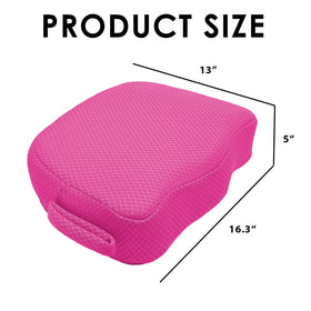 AEROiVi booster seat with weighted design to prevent floating in water.