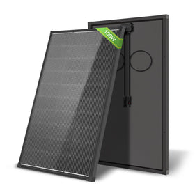 AeternaSol 100W panel front view for compact off-grid RV power