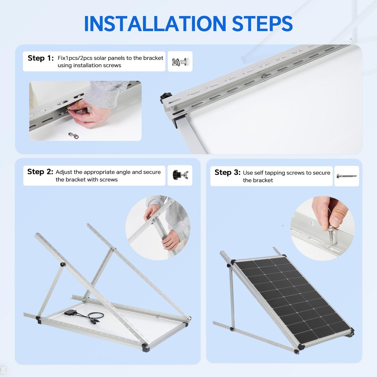 AeternaSol included hardware pack ensuring comprehensive mounting components.