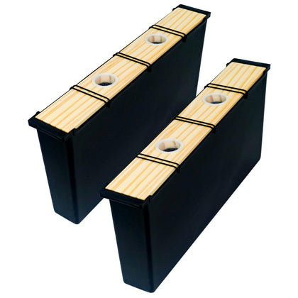 Aetwhy bee feeder showing 6.5L capacity for steady hive nourishment.