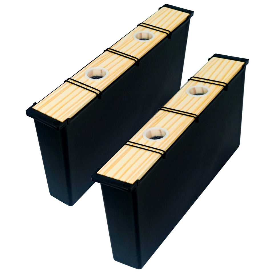 Aetwhy bee feeder showing 6.5L capacity for steady hive nourishment.