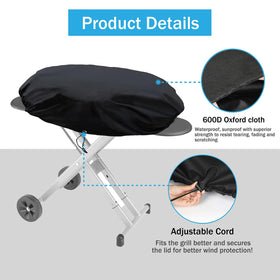 AEVENZ wind-proof straps secure the cover during strong gusts