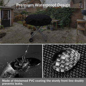 AEVENZ easy-clean design allows quick maintenance after outdoor grilling