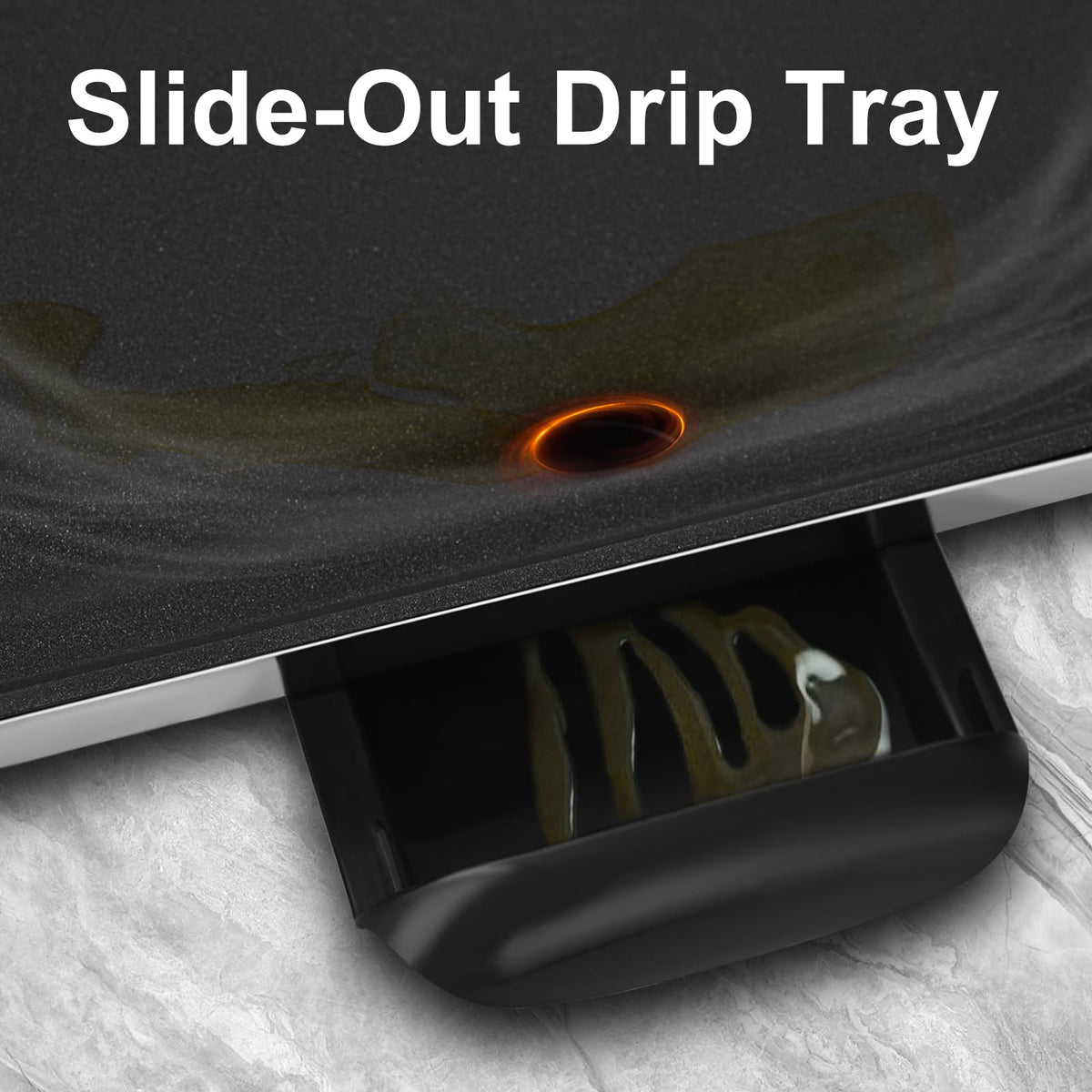 AEWHALE 35-inch griddle for indoor and outdoor use, ideal for versatile cooking.
