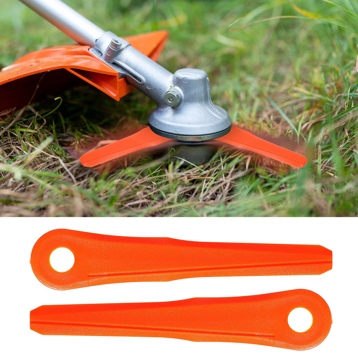 Afcabakila blades fit Stihl PolyCut heads with tool-free install