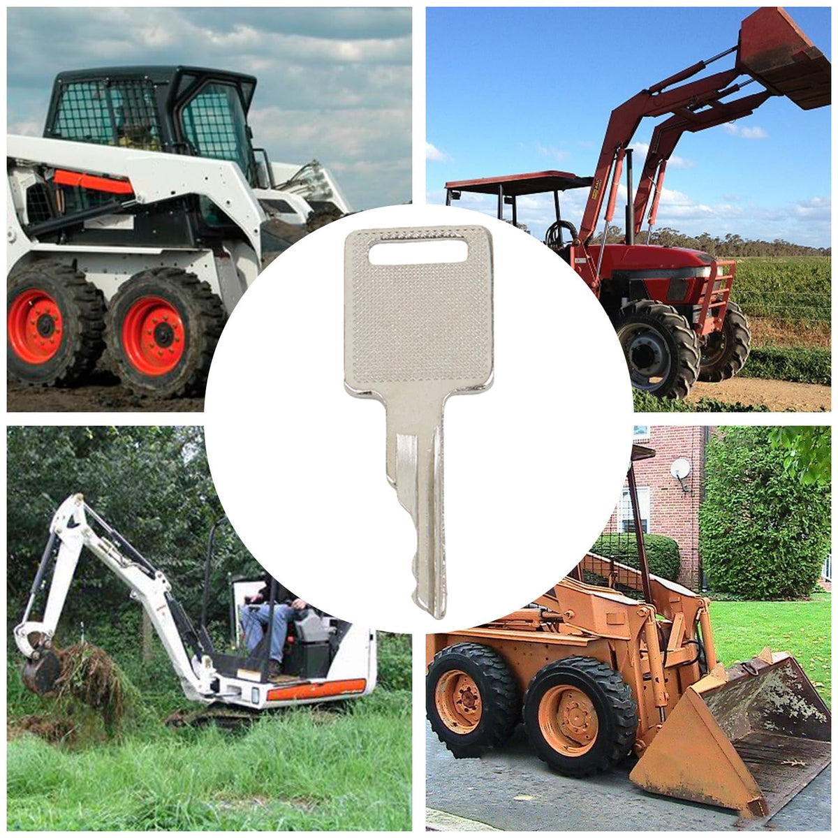 AFEISOL ignition keys eight-pack ready for on-site replacements