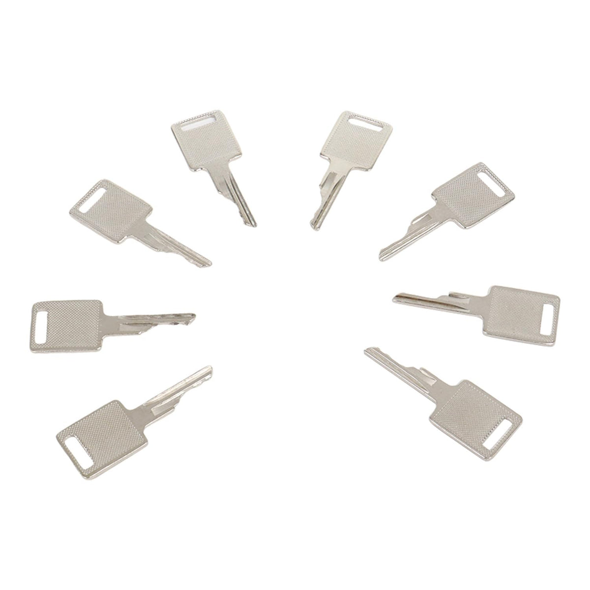 AFEISOL D250 ignition keys eight-pack for precise ignition in heavy equipment